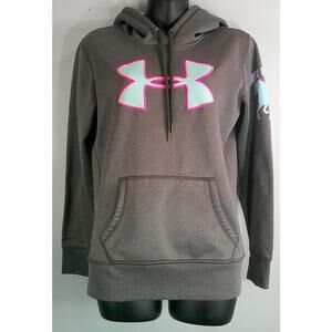 Under Armour Women's Gray Hoodie "Just Ride" Equestrian Sweatshirt
